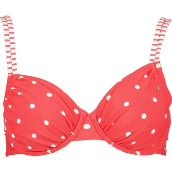 Dámské plavky Plavky s.Oliver Rot/ Weiß 891128 40E-Cup