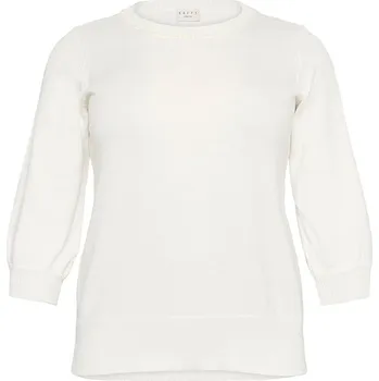 Dámský svetr KAFFE curve Creme 5204863 L