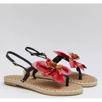 Dámské sandále Bellucci Schwarz/ Rot 4846305 38