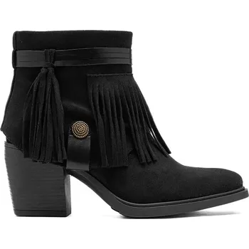 Dámské kozačky Kozačky C'M Schwarz 8295573 39