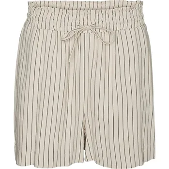 Dámské kraťasy Kraťasy Vero Moda Beige/ Schwarz 4748944 S