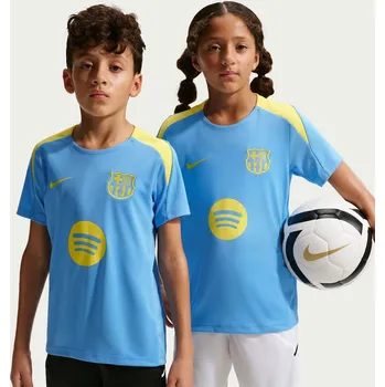 Chlapecké tričko Tričko Nike Blue 1217428 7-8 (S)