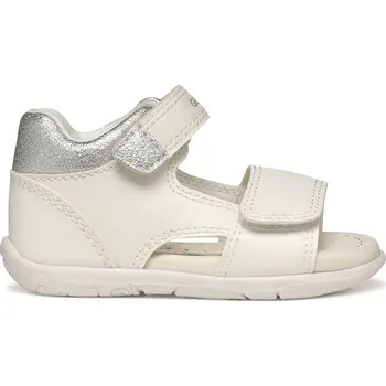 Dívčí obuv Geox Creme/ Silber 691155 23