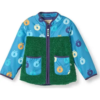 Dívčí bunda Småfolk Grün/ Blau 2253963 92