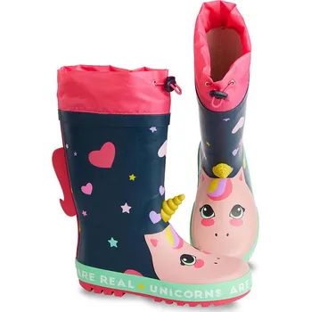 Dívčí holínky Denokids Dunkelblau 2876421 34