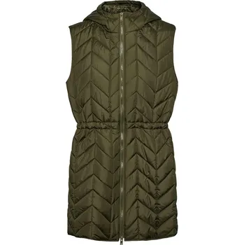 Dámská móda Vesta Pieces Khaki 5594697 S