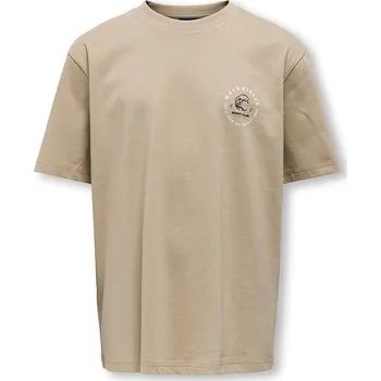Chlapecké tričko Tričko Only&Sons Beige 4894860 140