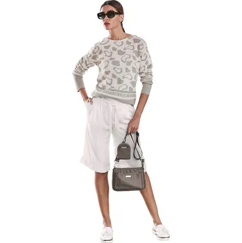 Dámský svetr Heine Creme/ Grau 9611893 48