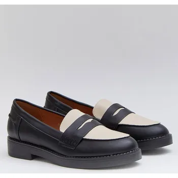 Dámské polobotky Bellucci Schwarz/ Creme 1008148 41