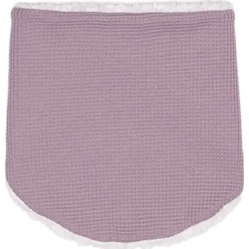 Nákrčník Nákrčník zimní VAFLE - Světle fialová s beránkem