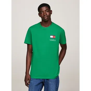 Pánské oblečení Tričko TOMMY JEANS Grün/ Schwarz 8508935 L