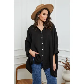 Dámská košile Košile Joséfine Schwarz 8402722 XXL