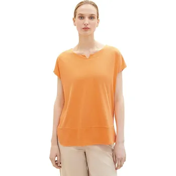 Dámské tričko Tričko Tom Tailor Orange 503323 M