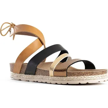 Dámské sandále BACKSUN Hellbraun/ Schwarz/ Gold 5089570 36