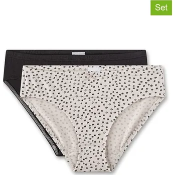 Dívčí spodní prádlo Sanetta Schwarz/ Beige 2948648 140