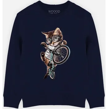 Dívčí mikina WOOOP Dunkelblau 3181233 140