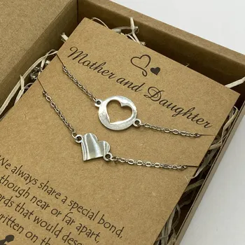 Řetízek Řetízky pro maminku a dceru - MOTÝL