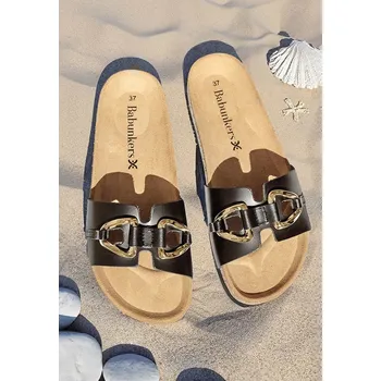 Dámské žabky BABUNKERS Family Schwarz 7914528 42