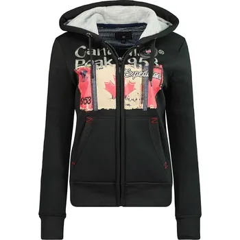 Dámská mikina Mikina Canadian Peak Schwarz 6089893 XL