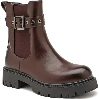 Dámské kozačky Boty Sixth Sens Braun 6162981 37