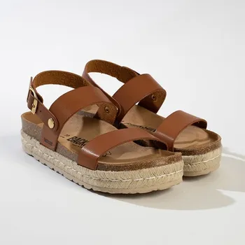 Dámské sandále BACKSUN Hellbraun 2619126 38