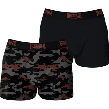 Slipy Boxerky Lonsdale Rust Camo 954191 Small