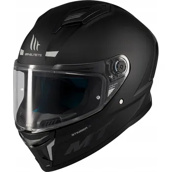 Helma na motorku MT Stinger 2 integrální motocyklová přilba černá matná XL