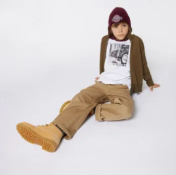 Chlapecké tričko Tričko Timberland Weiß/ Rot 7418779 176