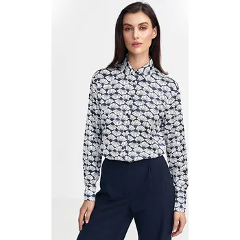 Dámské tričko Nife Blau/ Weiß 5147513 38