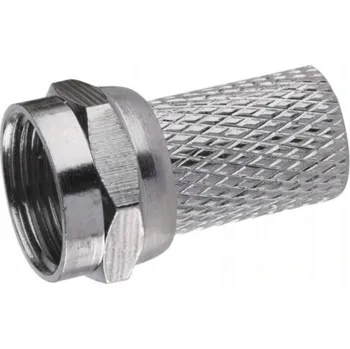 Anténní redukce F konektor anténní 6,8 mm Koncovka pro koaxiální kabel