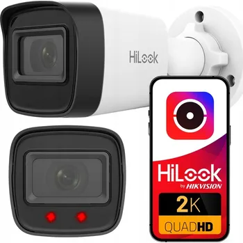IP kamera Venkovní IP kamera 4MPx PoE tubusová IPCAM-B4-P PoE HiLook by Hikvision