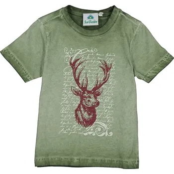 Dívčí tričko Tričko Isartrachten Oliv 6627987 92