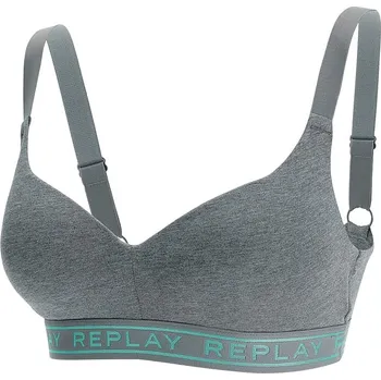 Dámské spodní prádlo Sportovní podprsenka Replay Underwear Grau 485342 M