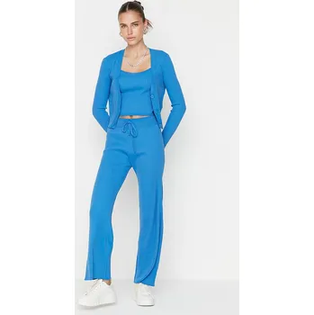 Dámské tričko trendyol Blau 3394816 S