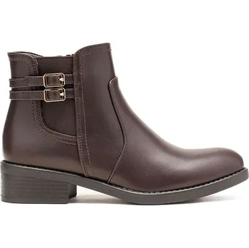 Dámské kozačky Boty C'M Dunkelbraun 5370632 36