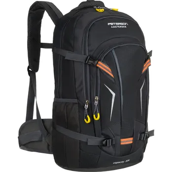 turistický batoh Batoh Peterson 50 l tmavě šedý s bederním pásem