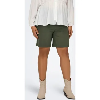 Oblečení a móda Kraťasy ONLY Carmakoma Khaki 2894353 46