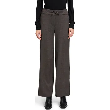 Dámské kalhoty BETTY & CO Taupe/ Schwarz 239053 42