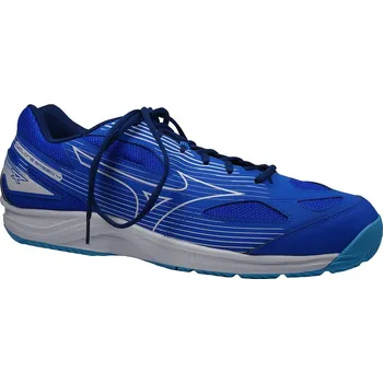 Pánská sálová obuv Halová obuv, Mizuno, Cyclone Speed 4, modro-bílá: 32,6 48,5 EU (F) 50 (29009-29010)