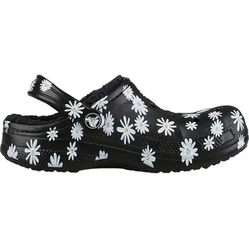 Dívčí pantofle Crocs Schwarz/ Weiß 1549133 28.5