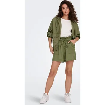 Dámské oblečení Kraťasy ONLY Khaki 5342946 XS