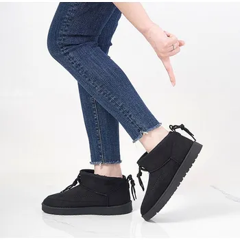 Dámské kozačky Boty C'M Schwarz 338731 38