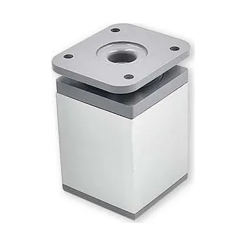 Nábytkové kování 64645 - Nožka 40x40, v.60 hliník, rektifikační (64645 - Nožka 40x40, v.60 hliník, rektifikační. Praktický doplněk do interiéru.)