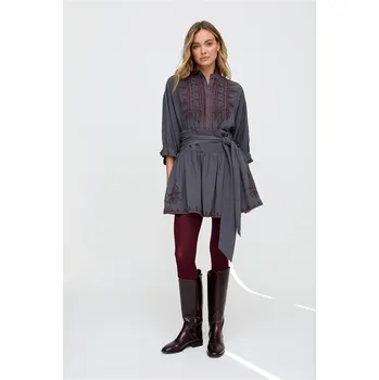 Dámská košile Košile Raffya Charcoal 211051 14 (L)