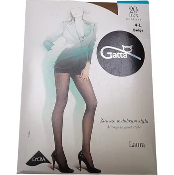 Dámské oblečení Punčochové kalhoty, Gatta, Laura 20, b. Beige: 170-185/112-124 (4L) (30942-31198)