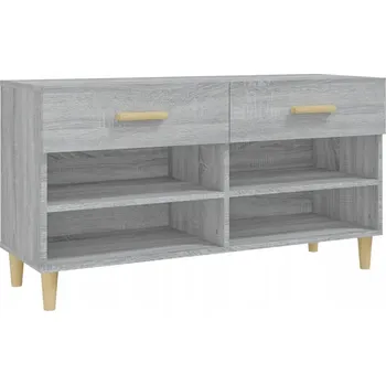 Botník Botník, šedý dub sonoma, 102 x 35 x 55 cm