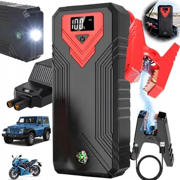 Powerbanka 30000MAH STARTOVACÍ ZDROJ JUMP STARTER POWERBANKA STARTOVACÍ ZAŘÍZENÍ PRO AUTO