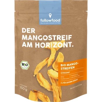 Sušené ovoce Followfood Sušené mango 150 g bio BIO VEGAN Množství: 1 ks