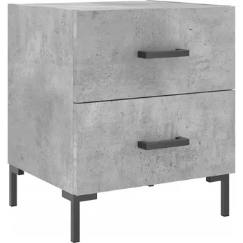 Noční stolek Noční stolek , betonu šedý, 40x35x47,5 cm