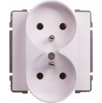 Elektrická zásuvka Elektrická Zásuvka Kos-Elektro System bílá 660449